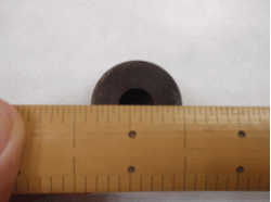 軸先(直径8.5分(約25.8 mm))
