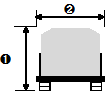 表装　衝立　高級衝立　模式図