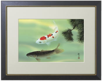表装 額装 縁起画5